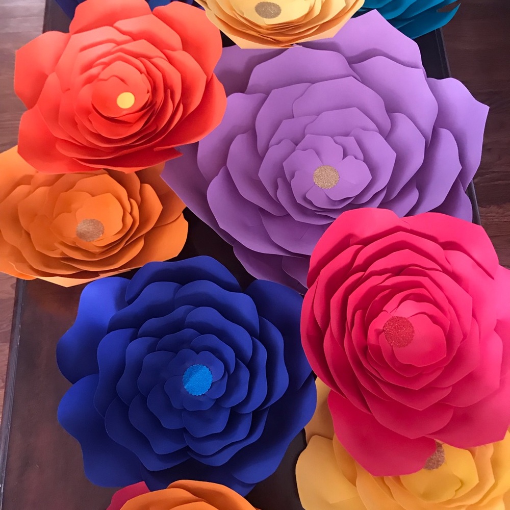 Paper flowers